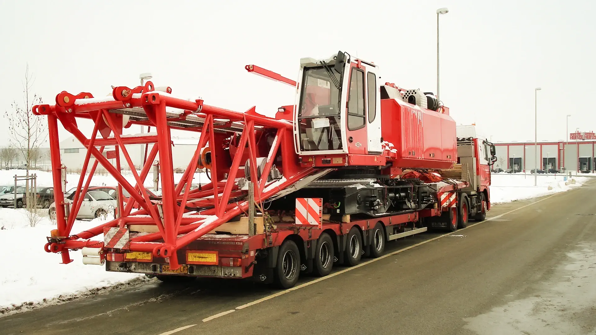 abnormal load transport Preston