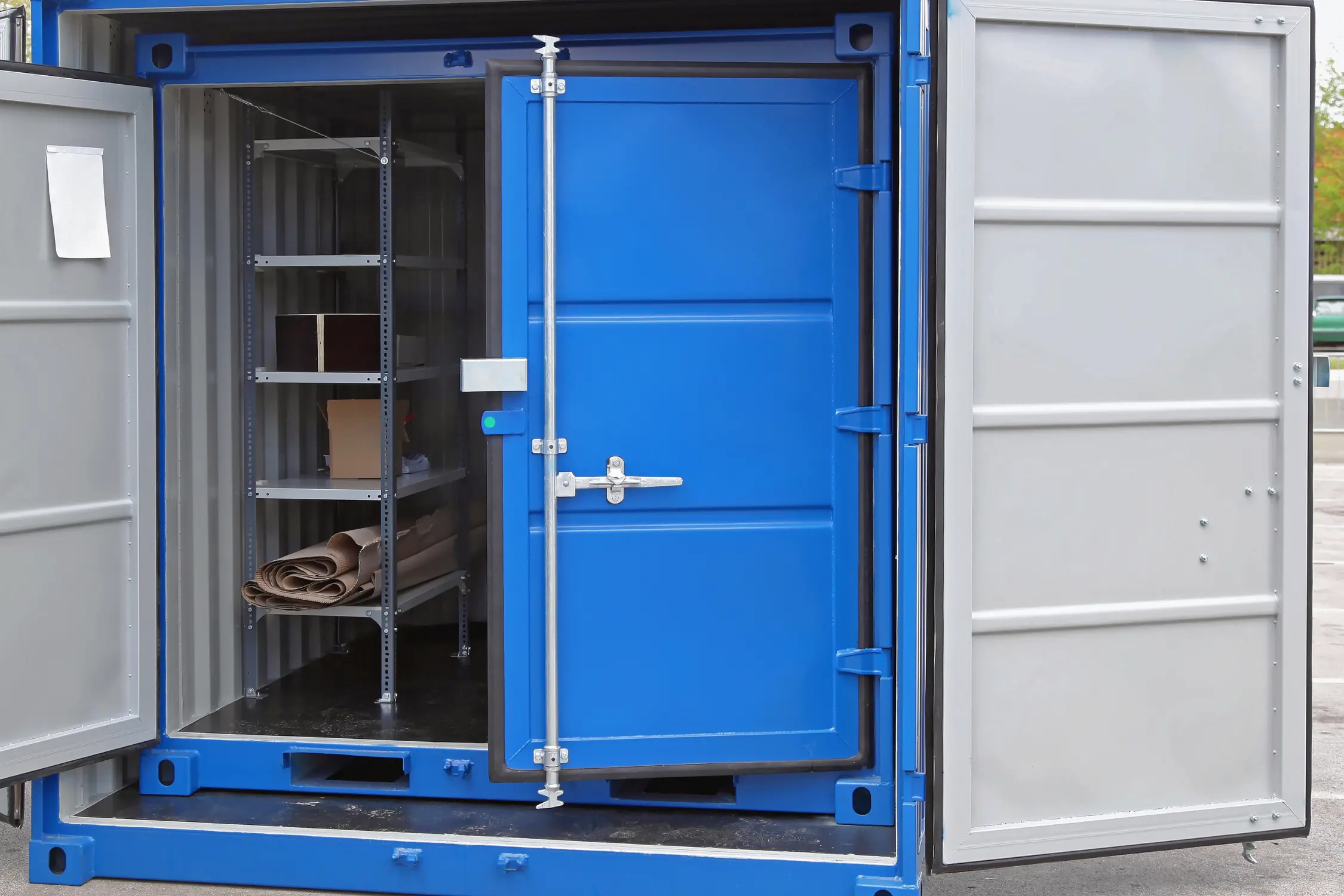 Container devanning in Preston